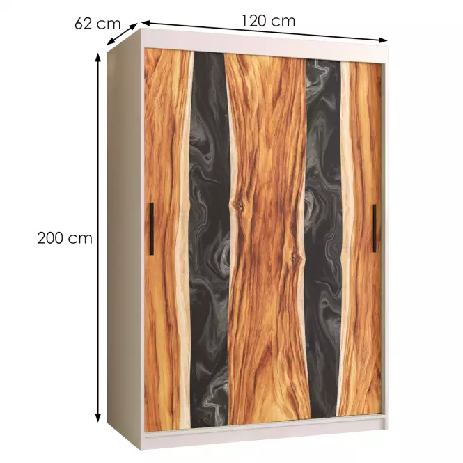 Skriňa Resin I 120 biela