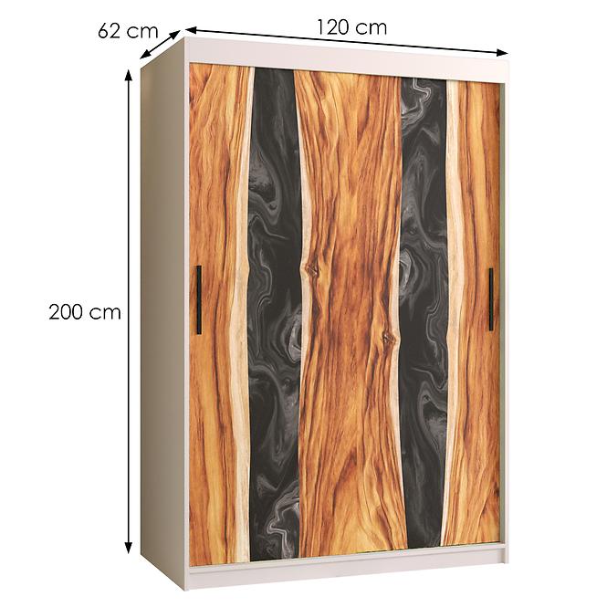 Skriňa Resin I 120 biela