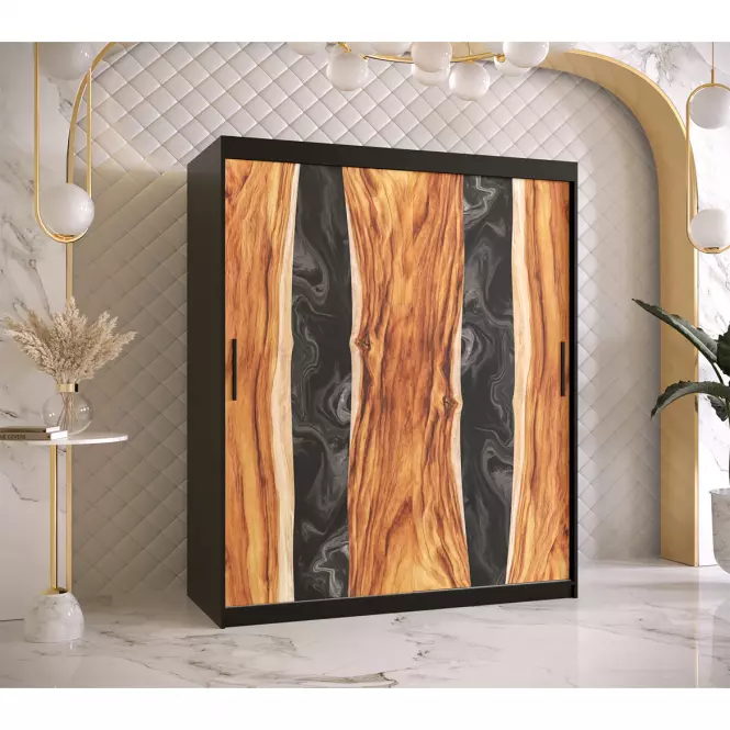 Skriňa Resin I 150 čierna