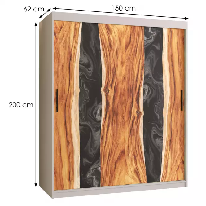 Skriňa Resin I 150 biela