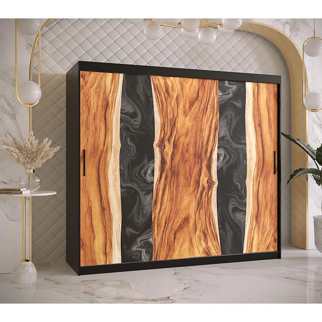 Skriňa Resin I 200 čierna