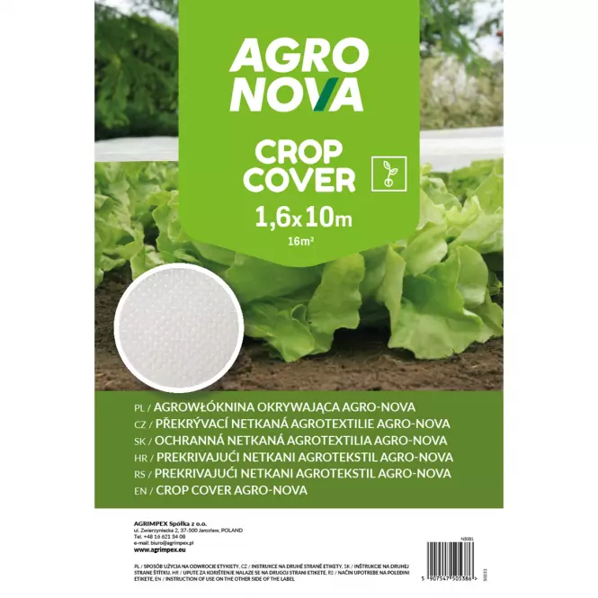 Jarná agrotextília Agro-nova 1,6x10 m,2