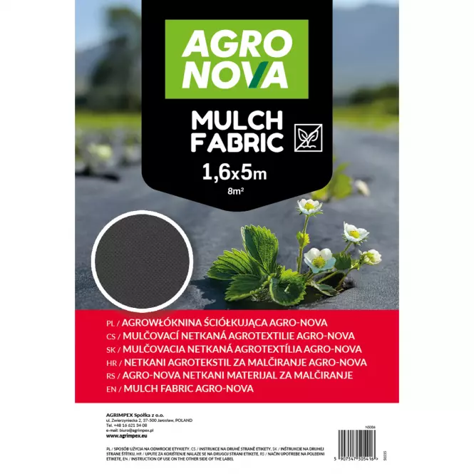 Mulčovacia agrotextília Hobby Agro-nova 1,6x5 m