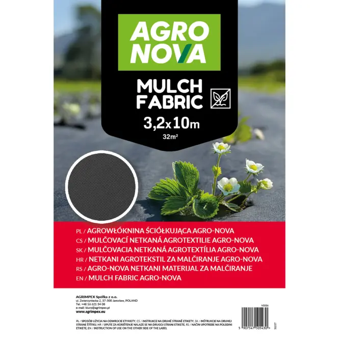 Mulčovacia agrotextília 3,2x10 m N3824