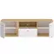 TV stolík Avila 2D1S AILF01 biela/dub artisan,3