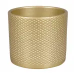 Obal na kvetináč Zeus Dots 13 cm zlatý