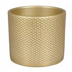 Obal na kvetináč Zeus Dots 13 cm zlatý