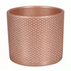 Obal na kvetináč Zeus Dots 15 cm ružový