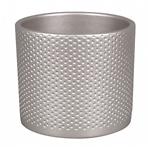 Obal na kvetináč Zeus Dots 17 cm sivý