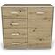 Komoda Capannoli 100 4s 1d dub artisan/biela,3
