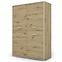 Komoda Capannoli 120 4d dub artisan/biela,4