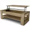 Konferenčný stolík Capannoli lift top dub artisan/čierna,7