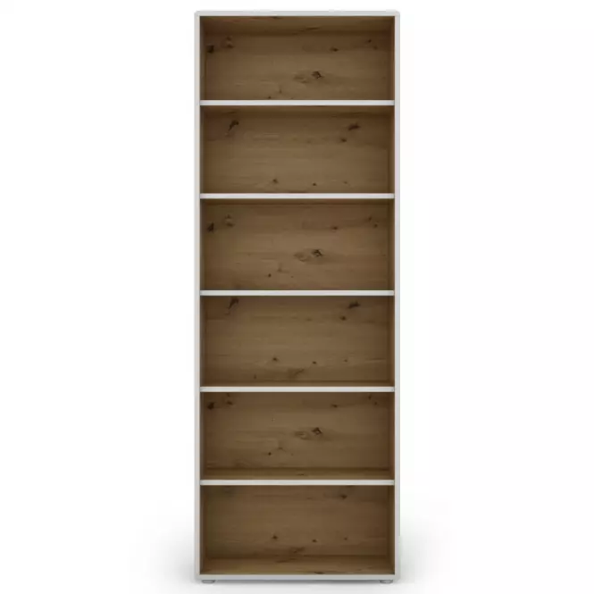 Regál Capannoli rg 70 dub artisan/biela