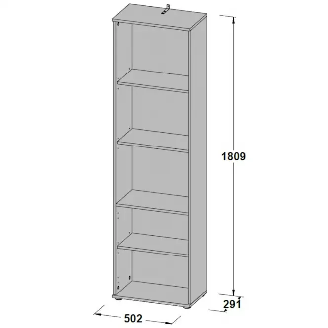 Regál Niko Nikr70 D30,2