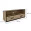TV stolík capannoli 120 2s dub artisan/čierna,2