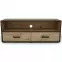 TV stolík capannoli 120 2s dub artisan/čierna,3