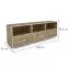 TV stolík capannoli 150 3s dub artisan/biela,2