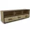 TV stolík capannoli 150 3s dub artisan/čierna