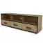 TV stolík capannoli 150 3s dub artisan/čierna,4