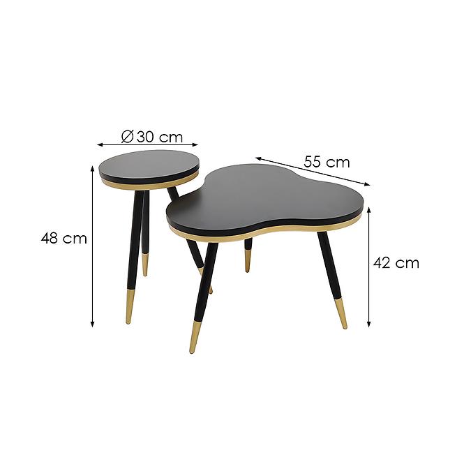 Sada stolíkov Duo2 55x52x42,2