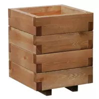 Drevený obal na kvety Domino I s vložkou