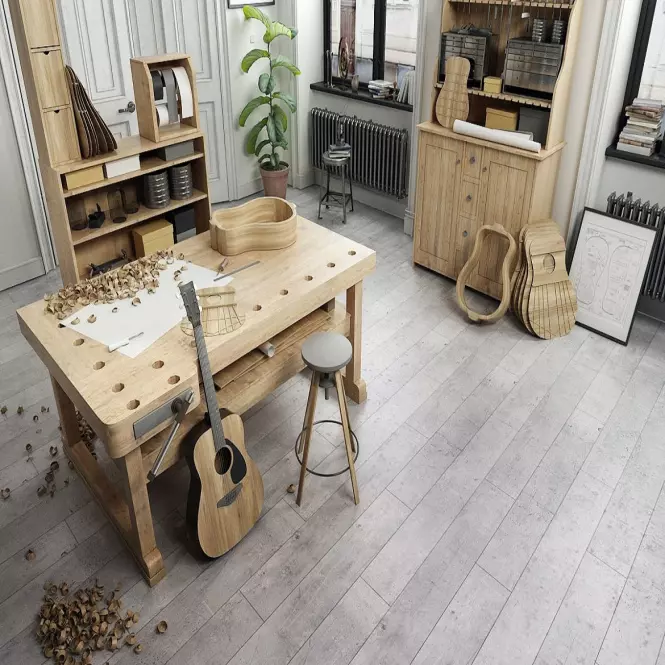 Laminátová podlaha vodeodolná Concrete Loft 8 mm AC5 Aqua Parquet Mercado 1038