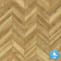 Laminátová podlaha vodeodolná Dub Chevron 8 mm AC5 Aqua Parquet Mercado 80194