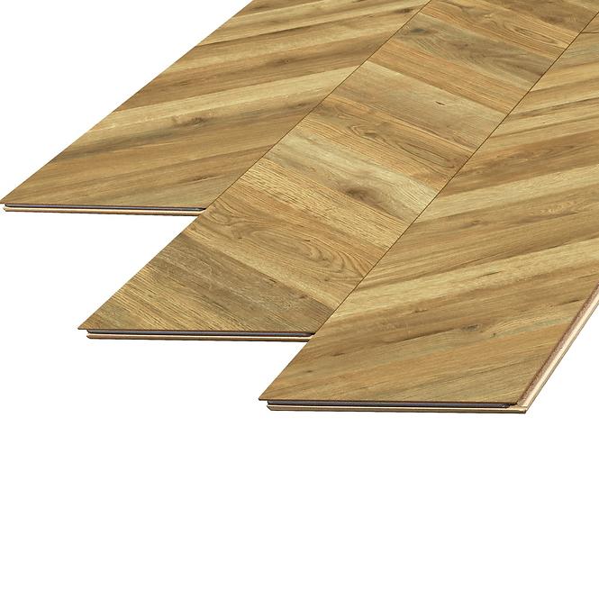 Laminátová podlaha vodeodolná Dub Chevron 8 mm AC5 Aqua Parquet Mercado 80194