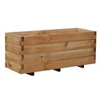 Drevený obal na kvety Domino III s vložkou