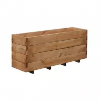 Drevený obal na kvety Domino IV s vložkou