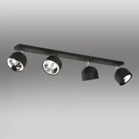 Stropné bodové svietidlo  Altea 6521 Black LS4