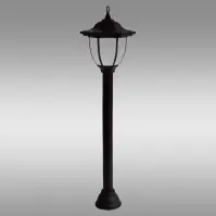 Solárny lampa stĺp AR VO2795 čierna LP1