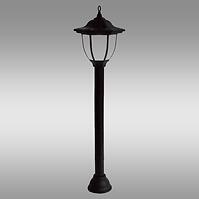 Solárny lampa stĺp AR VO2795 čierna LP1
