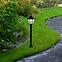 Solárny lampa stĺp AR VO2795 čierna LP1,2