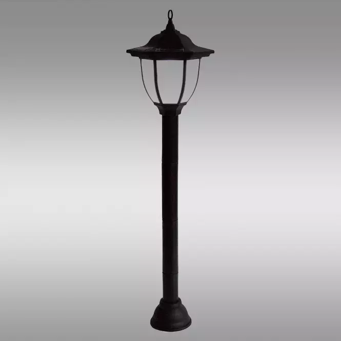 Solárny stĺpec AR VO2795 Čierny LP1
