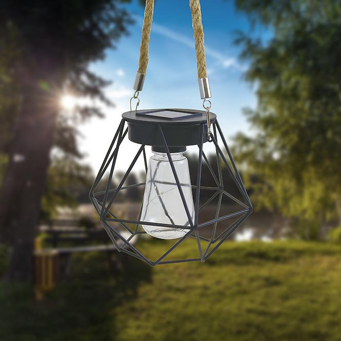 Solárna lampa visiaca Rombo 2 VO2833