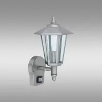 Nástenná lampa Jupiter s pohybovým senzorom VO1961 chróm KG1