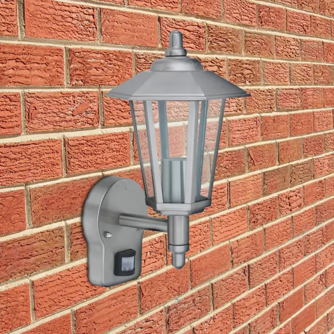 Nástenná lampa Jupiter s pohybovým senzorom VO1961 chróm KG1,2