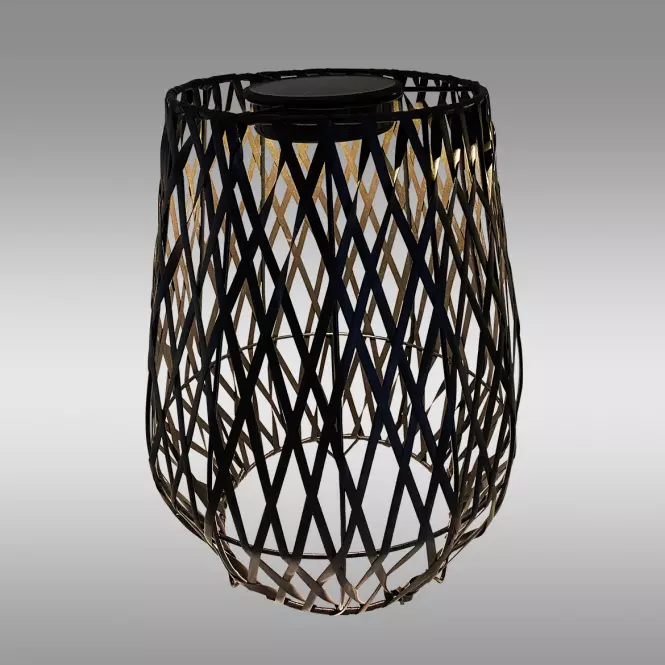 Solárna lampa Cis VO2848 Čierny,2