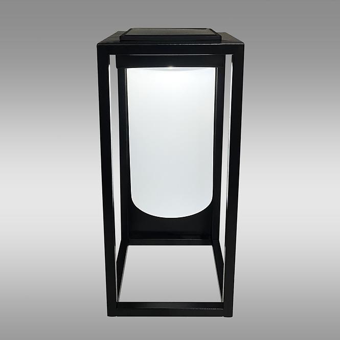 Nástenná solárna lampa  Pati VO2853 čierna/biela K1,2