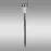 Solárna lampa Stal VO0814 Chrome