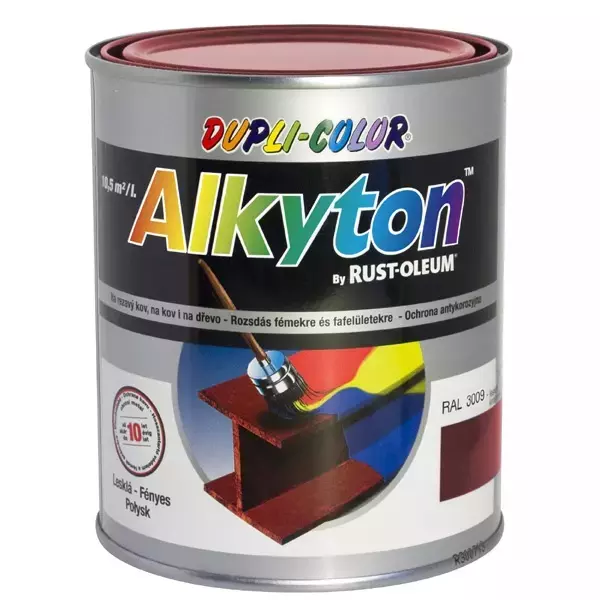 Alkyton lesklý 7768 tmavohnedý RAL 3009 750 ml