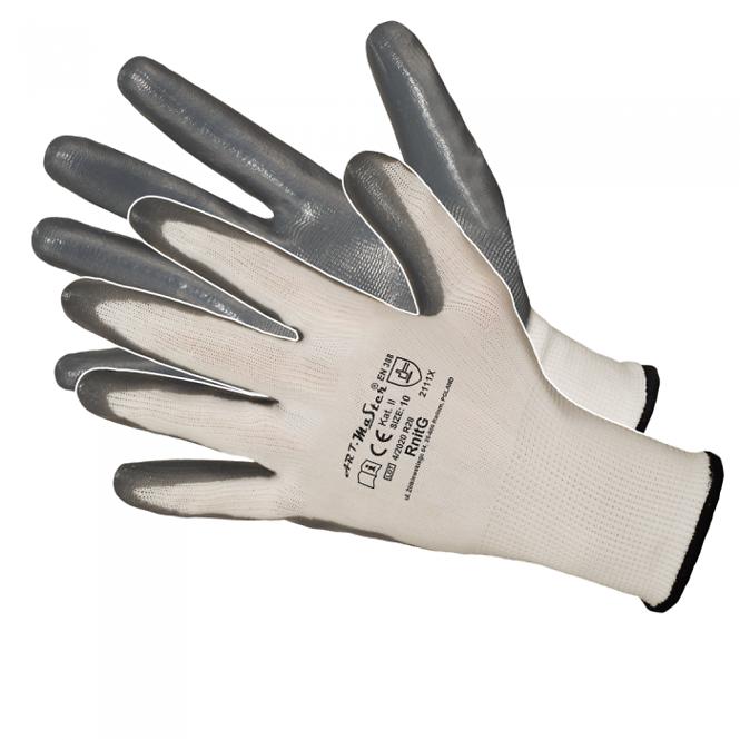 Bezpečnostné rukavice RnitG veľkosť 9