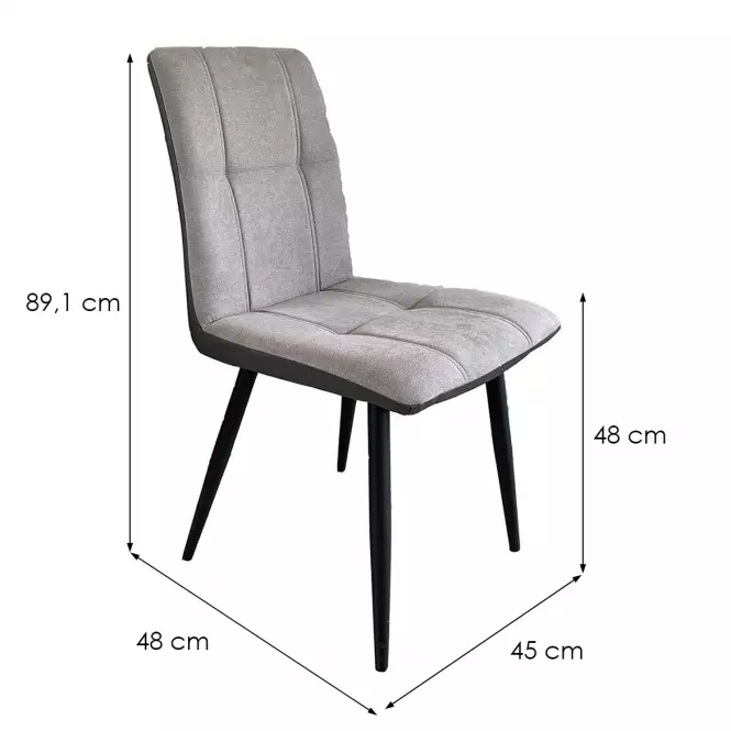 Stolička Clay Grey Uf860-8b,2