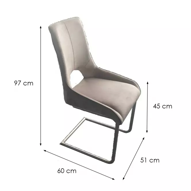 Stolička Nila Brown G062-13