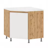 Rohová kuchynská skrinka Magnolia DN 90x90 1D 