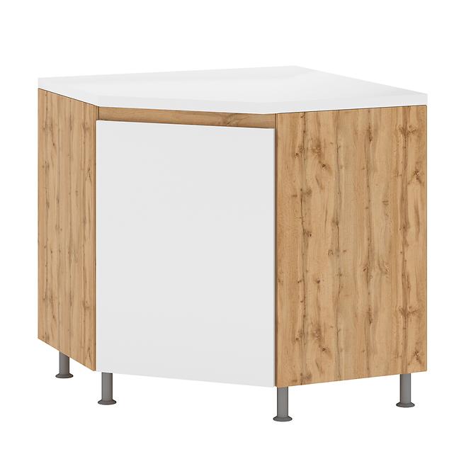 Rohová kuchynská skrinka Magnolia DN 90x90 1D 