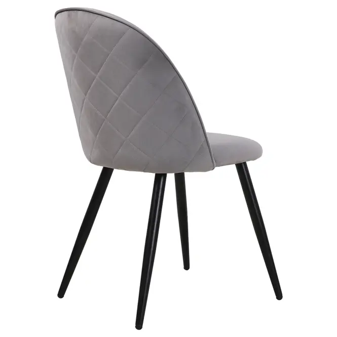 Stolička Rill 80107b-v8 sivá/čierna,8