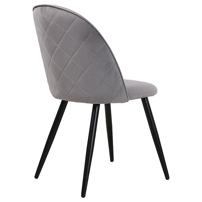Stolička Rill 80107b-v8 sivá/čierna,8