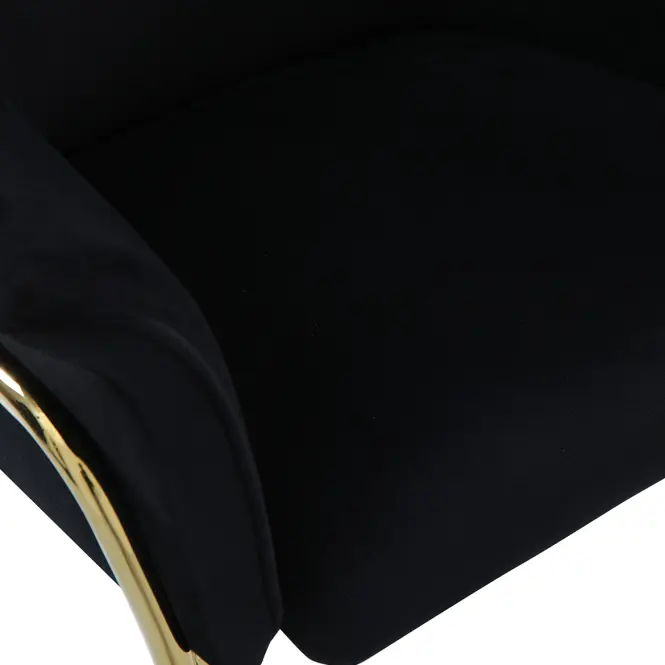 Stolička Nero 80363 čierna/zlatá,8